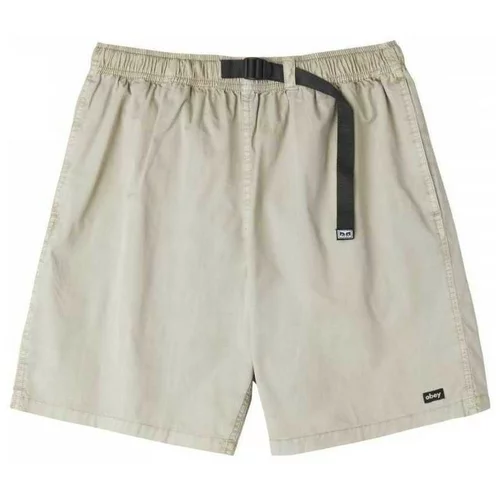 Obey Kratke hlače & Bermuda Easy pigment trail short Siva