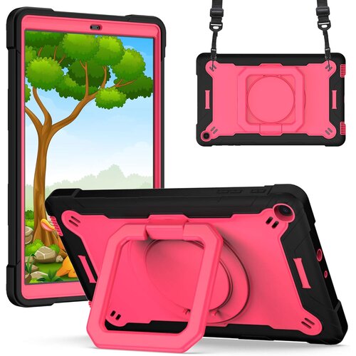 JTech Ohi&scaron;je za iPad 8/7 10,2" s stojalom in naramnim pasom Roza, (22025815) Cene
