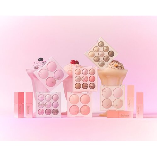 Dasique Blending Mood Cheek paleta rumenila nijansa 09 Almond Vanilla 10 g Slike