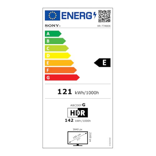 Sony 77A83K.AEP-Sony Smart televizor XR Slike