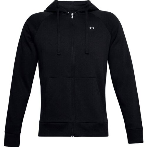 Under Armour Men's Rival Fleece FZ Hoodie Dynamic black XL Cene