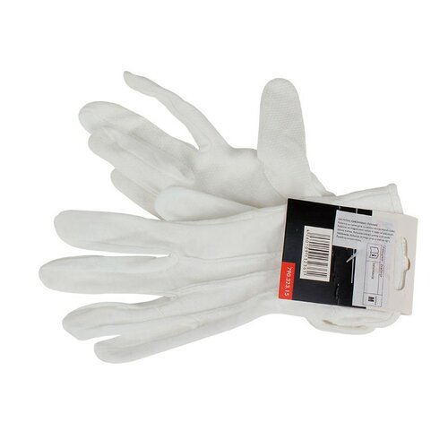 Womax rukavice pamučne bele vel.l 79032316 Slike