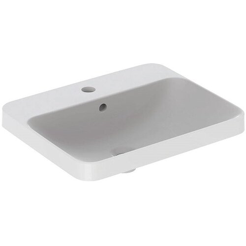 Geberit lavabo variform ugradni pravougaoni 550X450 sa prelivom i otvorom za slavinu Cene
