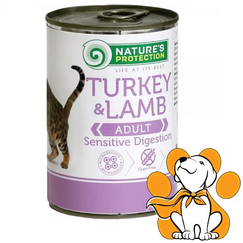 Nature's Protection Sensitive Digestion Turkey&Lamb 400g, Ćuretina i Jagnjetina Slike