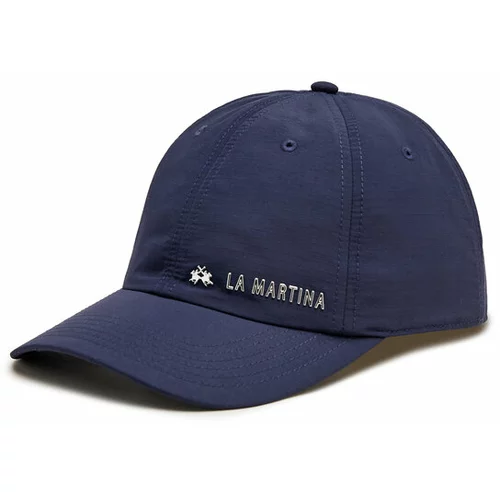 La Martina Kapa s šiltom YUH006 PA118 Mornarsko modra