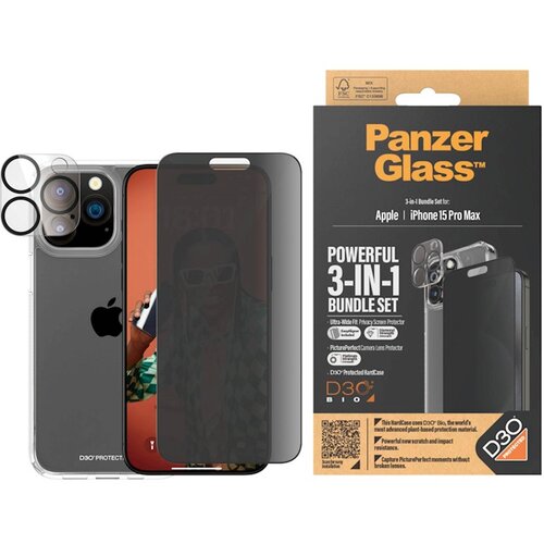  Bundle PanzerGlass iPhone 15 Pro Cijene