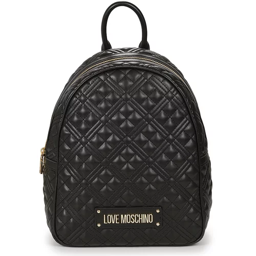 Love Moschino QUILTED BCKPCK Crna