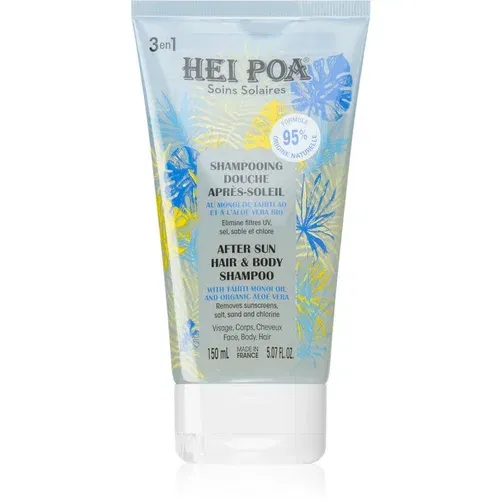 Hei Poa After Sun Monoi & Aloe Vera gel za tuširanje za tijelo i kosu nakon sunčanja 150 ml