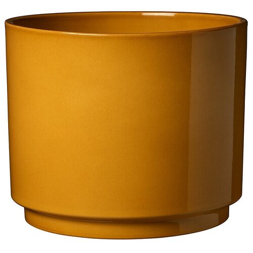 Soendgen Keramik Okrogli lonec Oslo (Zunanje dimenzije (&amp;Oslash; x V): 19 x 16 cm, Oranžna, Keramika, Sijaj) Slike