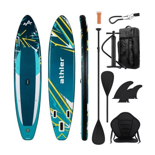  SUP daska Athler Zander 350 Green sa sedi&scaron;tem i veslom do 180kg ( 30026 ) Cene