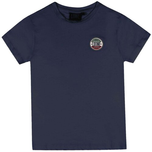 Leone 1947 Majice s kratkimi rokavi Boy T-Shirt Short Sleeves Italy Modra Cene
