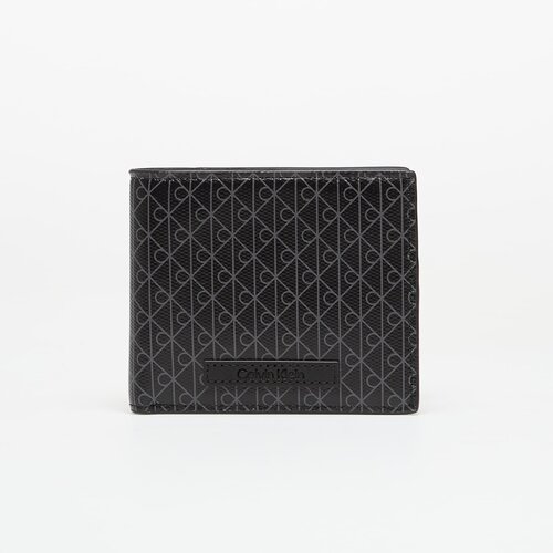 Calvin Klein Emblem Aop Coated Ew Billfold Wallet Black Universal Cene