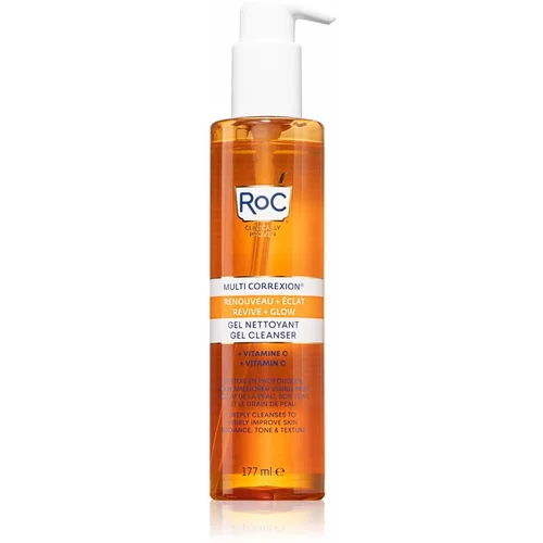 Roc Multi Correxion Revive + Glow revitalizacijski čistilni gel 177 ml