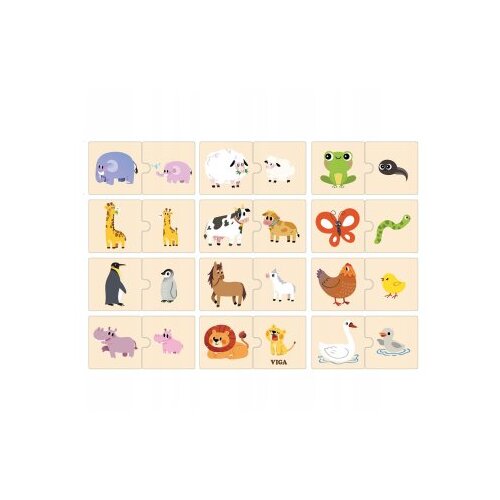 Viga majka i maldunče puzzle ( 1038882 ) Cene
