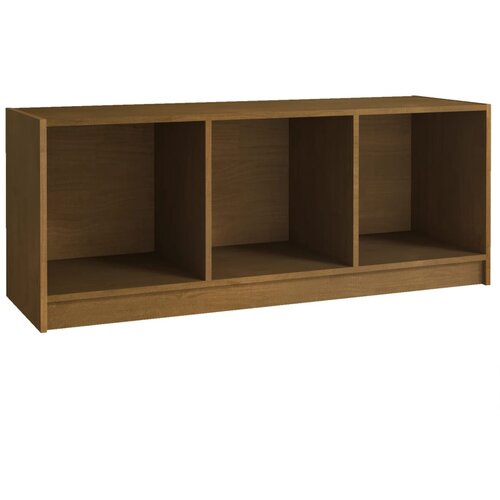 Maison Chic TV omarica - TV stojalo - Televizijska omarica medeno rjava 104x33x41 cm trdna borovina, (21701237) Cene