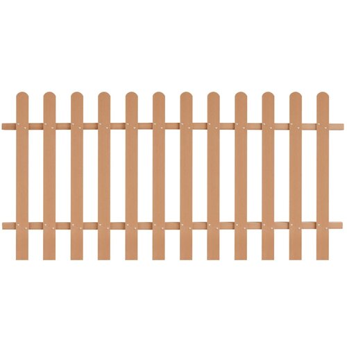 VidaXL Ograda WPC 200 x 100 cm Slike