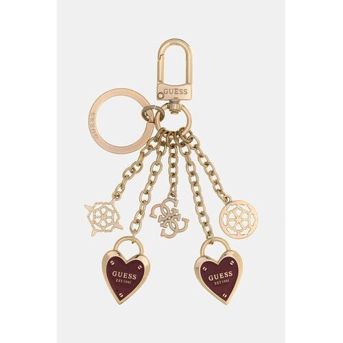 Guess Denarnica Keyring Pozlačena Cene
