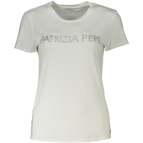 Patrizia Pepe WOMEN&amp;amp;#39;S SHORT SLEEVE T-SHIRT WHITE Slike