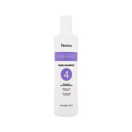 Fanola Fiber Fix Bond Shampoo 4 obnovitveni &amp;scaron;ampon 350 ml za ženske Slike