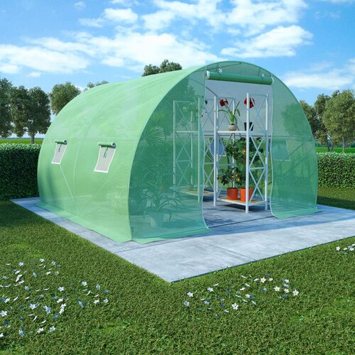 vidaXL Rastlinjak 6 m&sup2; 3x2x2 m Cene