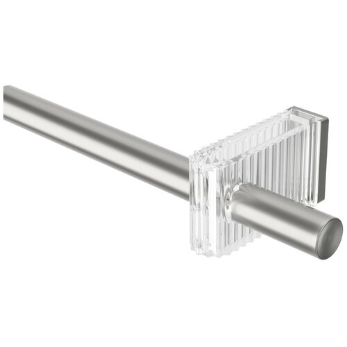 Umbra Jeklena karnisa z nastavljivo dolžino v mat srebrni barvi 107 - 305 cm Flute &amp;ndash; Slike