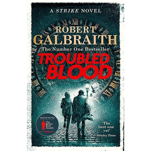 Litbrown Robert Galbraith - Troubled Blood Cene