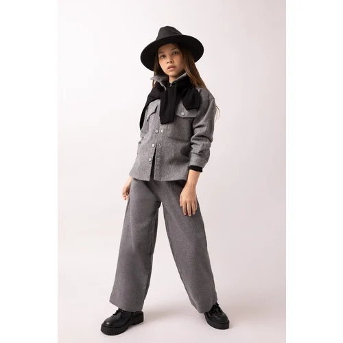 Defacto Girl Wide Leg Oval Trousers