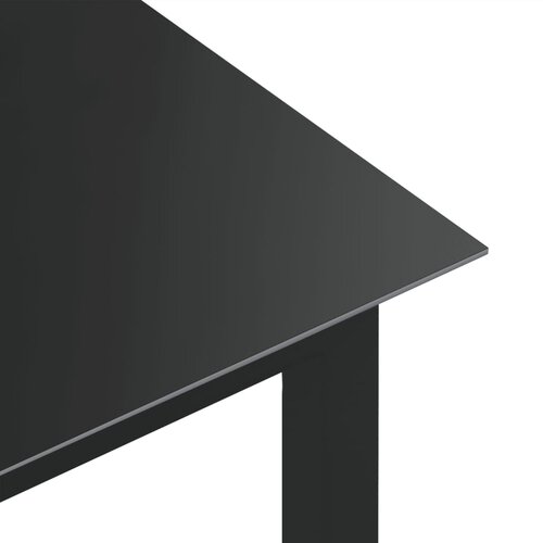  9-dijelni vrtni blagovaonski set aluminijski antracit Slike