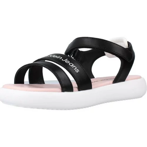 Calvin Klein Jeans Sandali & Odprti čevlji V3A280203 Črna