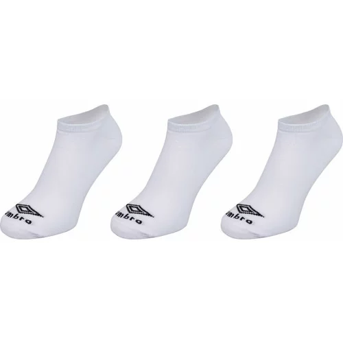 Umbro NO SHOW LINER SOCK - 3 PACK Čarape, bijela, veličina
