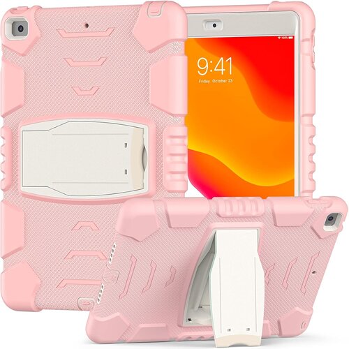 JTech Ohi&scaron;je za iPad 9/8/7 10,2" Armoured s stojalom Pink, (22025528) Cene