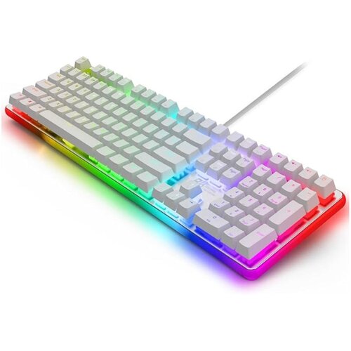 Royal Kludge RK918 RGB gejmerska tastatura sa Rgb underglow rasvetom - Crveni Prekidač Bela Cene