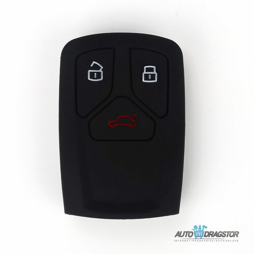 888 Car Accessories silikonska navlaka za ključeve crna audi APT1009.04.B Slike