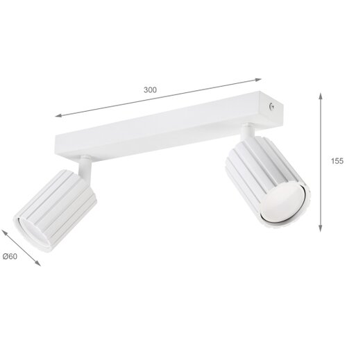  Brilagi - Spot svetlo CRISPINA 2xGU10/10W/230V belo Slike