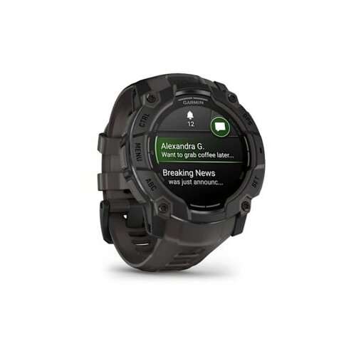 Garmin Instinct 3 AMOLED Black Charcoal (010-03020-00), 50 mm, pametni sat Slike