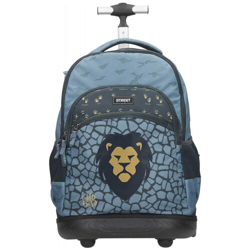 STREET Šolski nahrbtnik na kolesih Trolley Wild Child Lion Cene