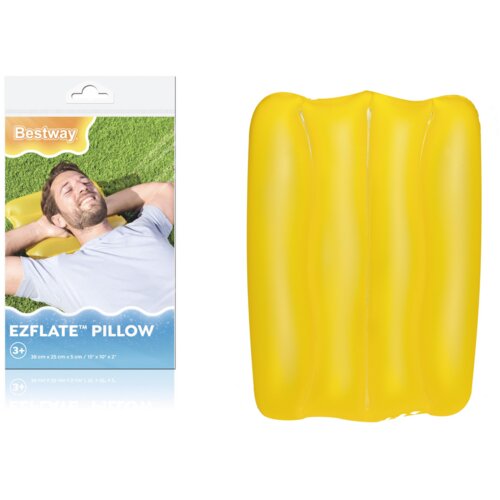  Jastuk na napuhavanje 38 x 25 cm Bestway 52127 - žuti Cene