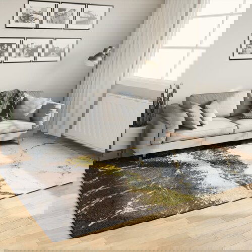 VidaXL Perivi tepih raznobojni 160 x 230 cm protuklizni Slike