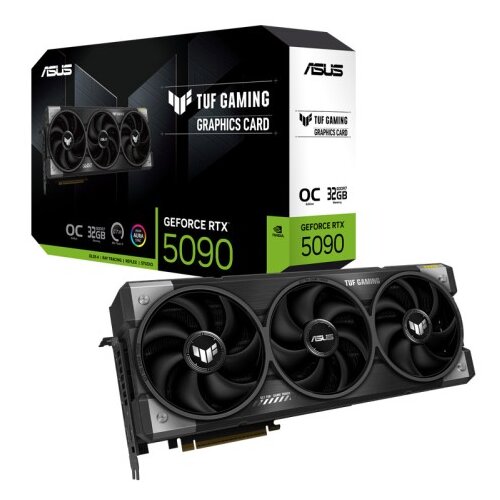 Asus TUF Gaming GeForce RTX 5090 OC 32GB GDDR7 TUF-RTX5090-O32G-GAMING ARGB grafična kartica Cene