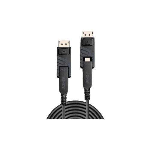 Lindy priključni kabel mini DisplayPort vtič\, mini DisplayPort vtič 30.00 m črna 38482 #####8K UHD DisplayPort kabel, (20421179) Cene