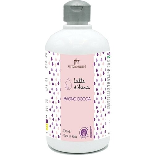 VICTOR PHILIPPE Latte d&amp;#039;Asina Bath &amp;amp; Shower Gel - 500 ml Slike