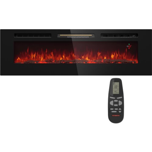 Klarstein Galeras 152, električni stenski kamin, 1800 W, LED Cene