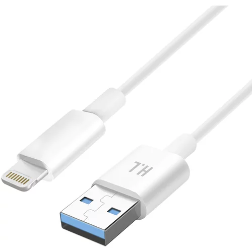 AVIZAR USB za iPhone/iPad Lightning Charge in sinhronizacijski kabel 2A, bel, 1,5 m, (20633087)