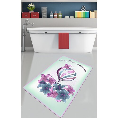 purple balloon (80 x 100) multicolor bathmat Slike