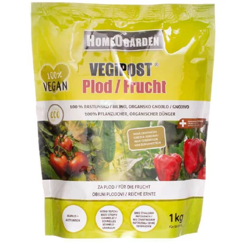 HOMEOGARDEN Vegansko organsko gnojilo HomeOgarden VEGiPOST Plod (1 kg)