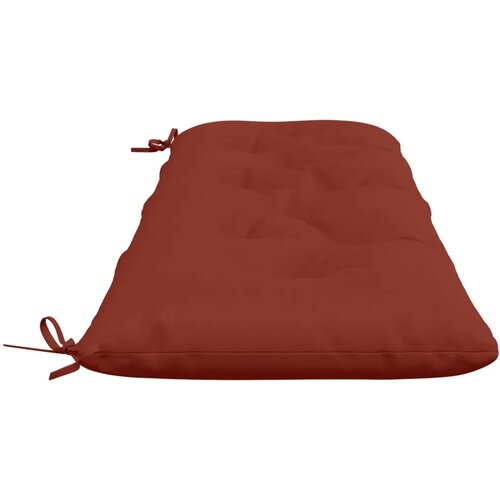  Jastučići za klupe VIANEN 2 kom. 100% poliester Crvena - Crvena 150 x 50 x 12 cm Slike