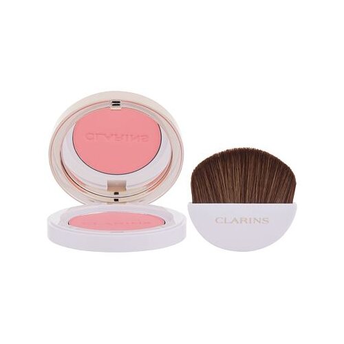 Clarins joli blush dugotrajno rumenilo za lice 5 g nijansa 01 cheeky baby Slike
