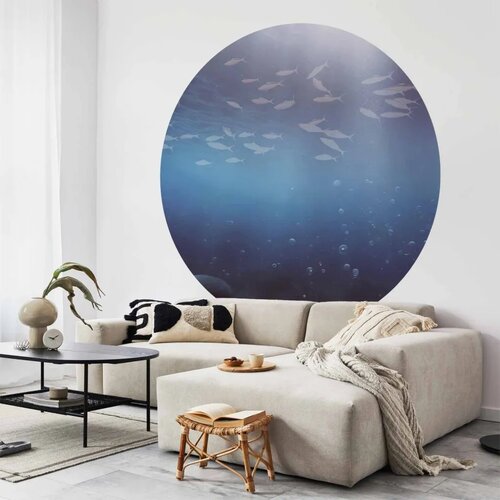 Okrugla fototapeta - Fish in the depths 280x280 Cijene