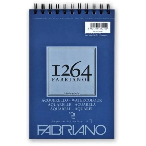  Blok 1264 watercolour 14,8x21 (A5) 300g 20L spiralni top side 19100648 Cijene