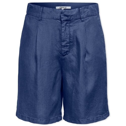 Only Kratke hlače &amp;amp; Bermuda Charis Life Shorts - Dark Blue Denim Modra Slike